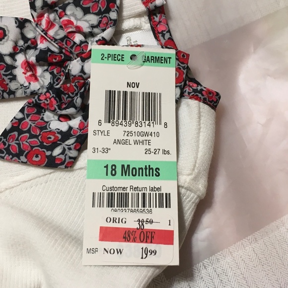 First impression 2 piece set size 18 month. - Picture 5 of 7